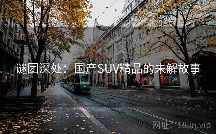 谜团深处:国产SUV精品的未解故事