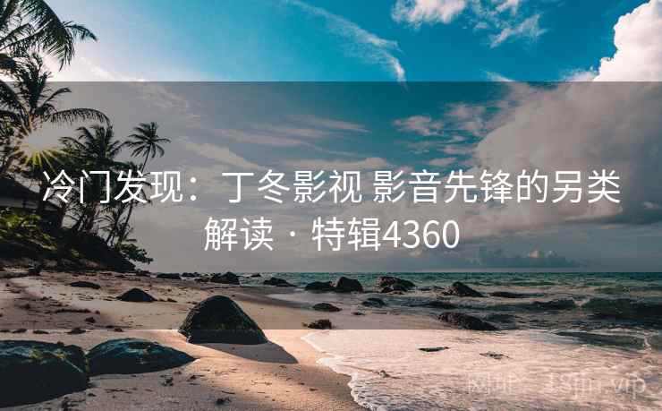 冷门发现:丁冬影视 影音先锋的另类解读 · 特辑4360